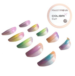 Set of eyelash lamination curlers MAXYMOVA / Сolibri CURL / 5 pairs (S, M, L, XL, LL)