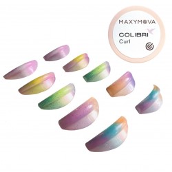 Набор бигуди для ламинирования ресниц MAXYMOVA / Сolibri CURL / 5 пар (S, M, L, XL, LL)