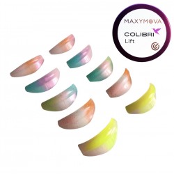 Набор бигуди для ламинирования ресниц MAXYMOVA / Сolibri LIFT / 5 пар (S1, M1, L1, XL1, LL1)