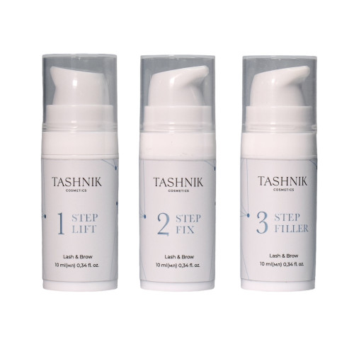 Set for lamination of eyebrows and eyelashes Tashnik / “LASH&BROW LAMINATION SYSTEM” (3 jars)