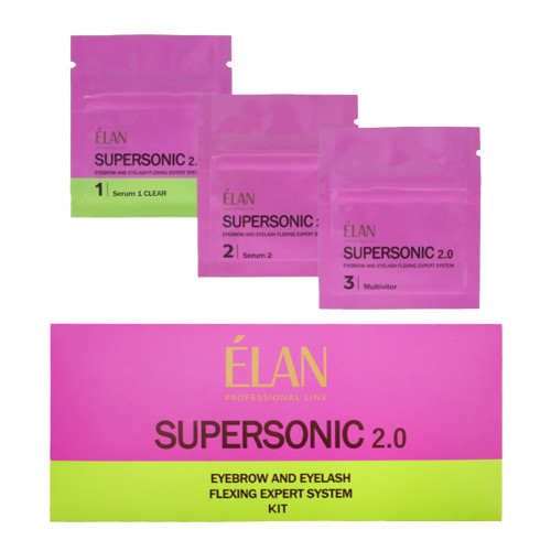 Expert system for eyebrow and eyelash flexing set ELAN - SUPERSONIC 2.0 - IN SACHETS