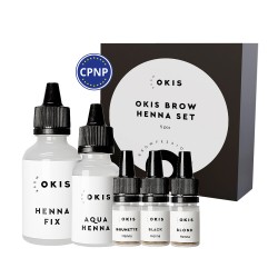 Набір хни для брів Okis Brow - Henna Set 5 pcs