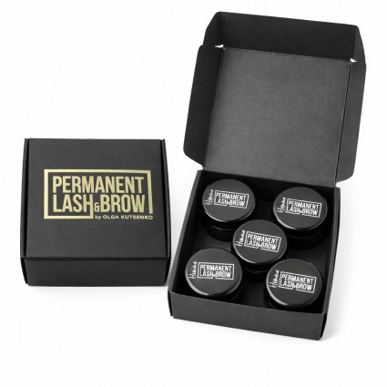 Permanent Lash&Brow Henna Set (2.5g x 5 pcs)