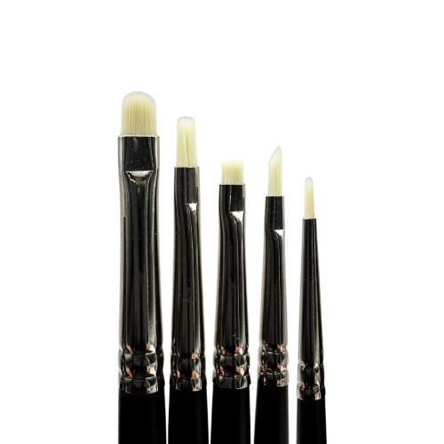 Set of brushes for lamination LAMITTA / Lash Lift Brush Kit (5 pcs)