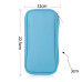 Corn Fiber Makeup Brush Set 13pcs w/ Case - Blue