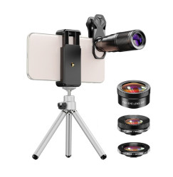 APEXEL / 22X Telescope Lens Kit / APL-22X105-4IN1 Smartphone Lens Kit