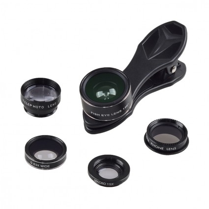 5 in 1 Smartphone Lens Set APEXEL / APL-DG5H