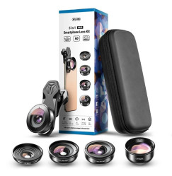 APEXEL / HD 4K 5 in 1 Camera Lens Kit / APL-HB5