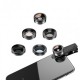 APEXEL / APL-DG6V2 6 in 1 Smartphone Lens and Filter Set