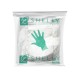 Набор перчаток для маникюра одноразовых с эмульсией Shelly 10 пар (10х30 г)
