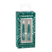 Набор пинцетов для бровей Tweezerman мини (скошенный + точечный) / Emerald Shimmer Micro Mini