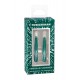 Набір пінцетів для брів Tweezerman міні (скошений + точковий) / Emerald Shimmer Micro Mini