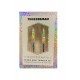 Набор пинцетов для бровей Tweezerman мини (скошенный + точечный) / Hollygraphic Micro Mini