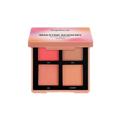 Набор румян для лица TopFace / Maestro Academy Blush Bouquet (PT355) / 001 - Floral Harmony, 8 г