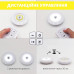 Set of portable battery-powered lamps with remote control / LED light with Remote Control / 3 pcs + remote control