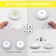 Набор светильник портативный на батарейках с пультом / LED light with Remote Control / 1 шт + пульт