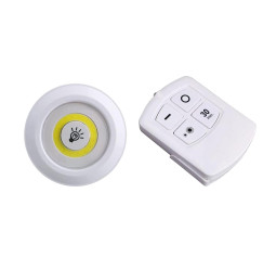 Набір портативний світильник на батарейках з пультом - LED light - 1 шт + пульт - УЦІНКА