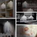 Set of portable battery-powered lamps with remote control / LED light with Remote Control / 3 pcs + remote control