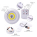 Set of portable battery-powered lamps with remote control / LED light with Remote Control / 3 pcs + remote control