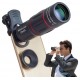 Набір телескоп з тріподом для смартфона APEXEL / 18X Telescope Lens with Tripod / APL-T18ZJ