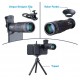 Набір телескоп з тріподом для смартфона APEXEL / 18X Telescope Lens with Tripod / APL-T18ZJ