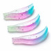 Lami Lashes Eyelash Extension Pad Set, 10 Pairs - Aqua Rainbow Pads - MULTICOLORED