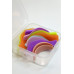 Lamination roller set Okis Brow / Unicorn, 6 pairs