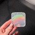 Set of eyelash lamination rollers 4 pairs (S, M, L, XL) / colored transparent in a box