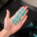 Set of eyelash lamination rollers 8 pairs (S, M, L, XL, S1, M1, L1, XL1) - turquoise in a box