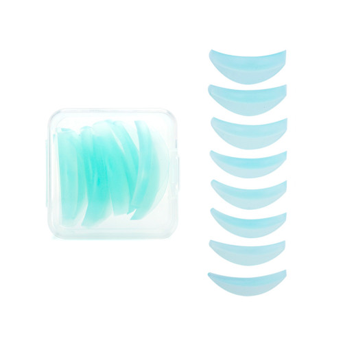 Set of eyelash lamination rollers 8 pairs (S, M, L, XL, S1, M1, L1, XL1) - turquoise in a box