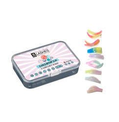 Zestaw wałków do laminacji rzęs Dalashes Lash Lift Pads / LOLLIPOP 2.0, (8 par)