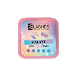 Набір валиків для ламінування вій Dalashes Lash Pads / GALAXY / CURL, 5 пар