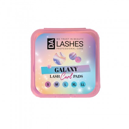 Zestaw wałków do laminacji rzęs Dalashes Lash Pads / GALAXY / CURL, 5 par