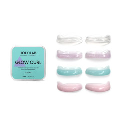 Набір валиків для ламінування вій JOLY:LAB - Glow Curl (S, M, M+, L), 4 пари
