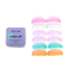 Набір валиків для ламінування вій JOLY:LAB - Lash Up (S, M, L, XL, XXL, XM), 6 пар