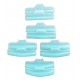 Set of rollers for lamination of eyelashes Lami Lashes 5 pairs Hippo (S, M, M1, M2, L) / blue