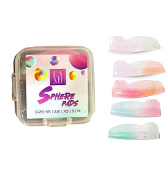 Lami Lashes 5-Pair Eyelash Lamination Roller Set - Lami Sphere (SS, XS1, XS, S, M)