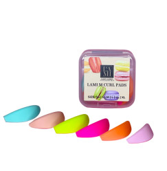 Набір валиків для ламінування вій Lami Lashes 6 пар M Curl (SS, S, M, L, LL, XL)