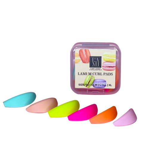 Набор валиков для ламинирования ресниц Lami Lashes 6 пар M Curl (SS, S, M, L, LL, XL)