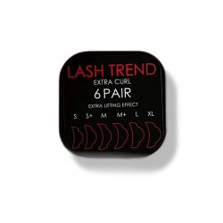 Набір валиків для ламінування вій LASH TREND EXTRA (глянсові), 6 пар