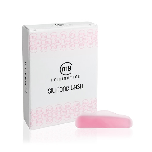 Набор валиков для ламинирования ресниц My Lamination Silicone Lash Mix выпуклые розовые / 5 пар