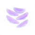 Set of eyelash lamination rollers (S+M+M1+M2+L) - PURPLE translucent, 5 pairs