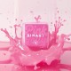 Sinart Eyelash Lamination Roller Set - "Pink Jelly," 5 Pairs