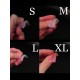 Set of eyelash lamination rollers Tashnik / “MAGIC UP” (S, M, L, XL)