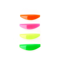 Set of eyelash lamination rollers Viya - 4 pairs (S, M, L, XL) - FLORET