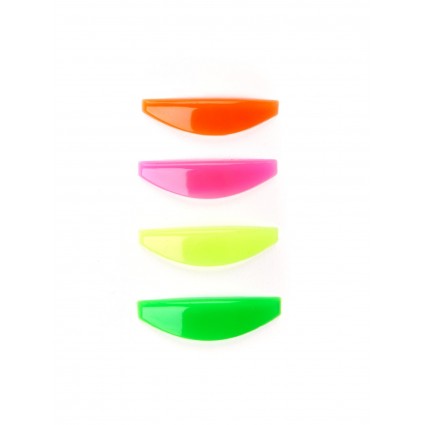 Set of eyelash lamination rollers Viya - 4 pairs (S, M, L, XL) - FLORET