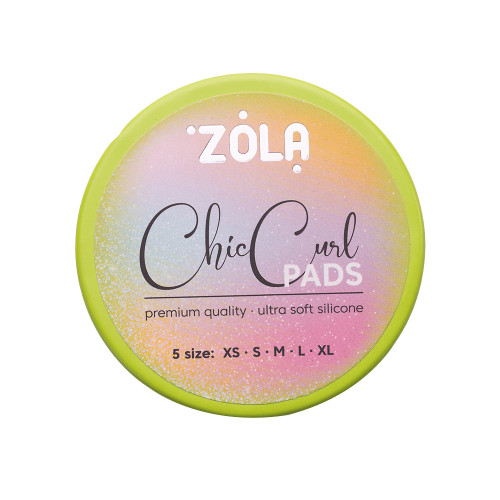 Набір валиків для ламінування вій ZOLA / Chic Curl (XS, S, M, L, XL)