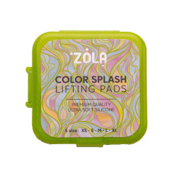 Zestaw wałków do laminacji rzęs ZOLA / Color Splash Lifting (XS, S, M, L, XL)