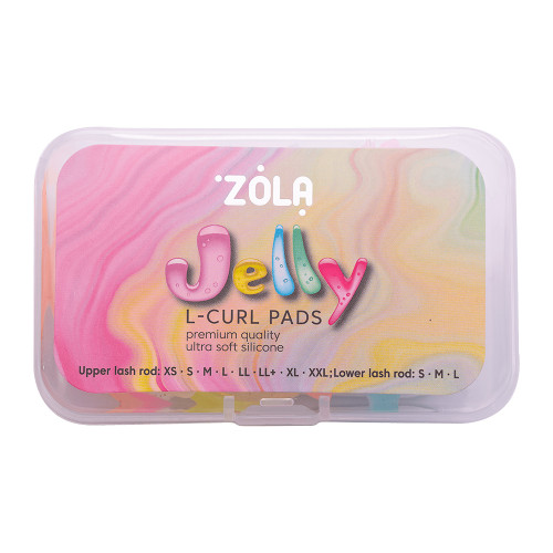 Набір валиків для ламінування вій ZOLA / Jelly L-Curl