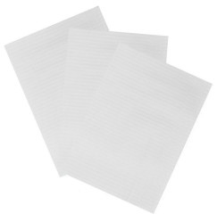 Bib (waterproof dental wipes) 1 pc - white